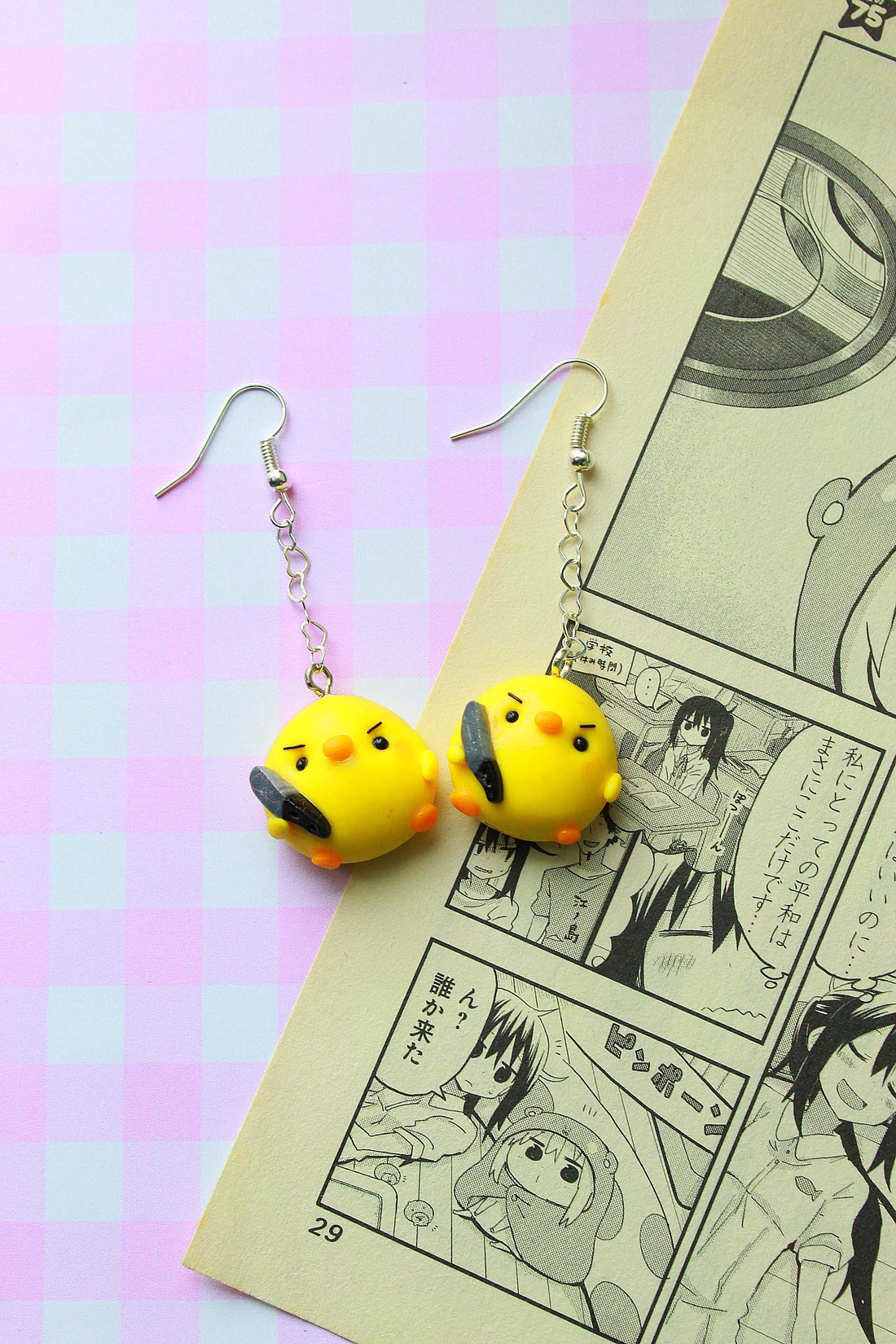 Cercei Rate nervoase - bijuterii - cercei - cercei cu figurine - Artynos.ro