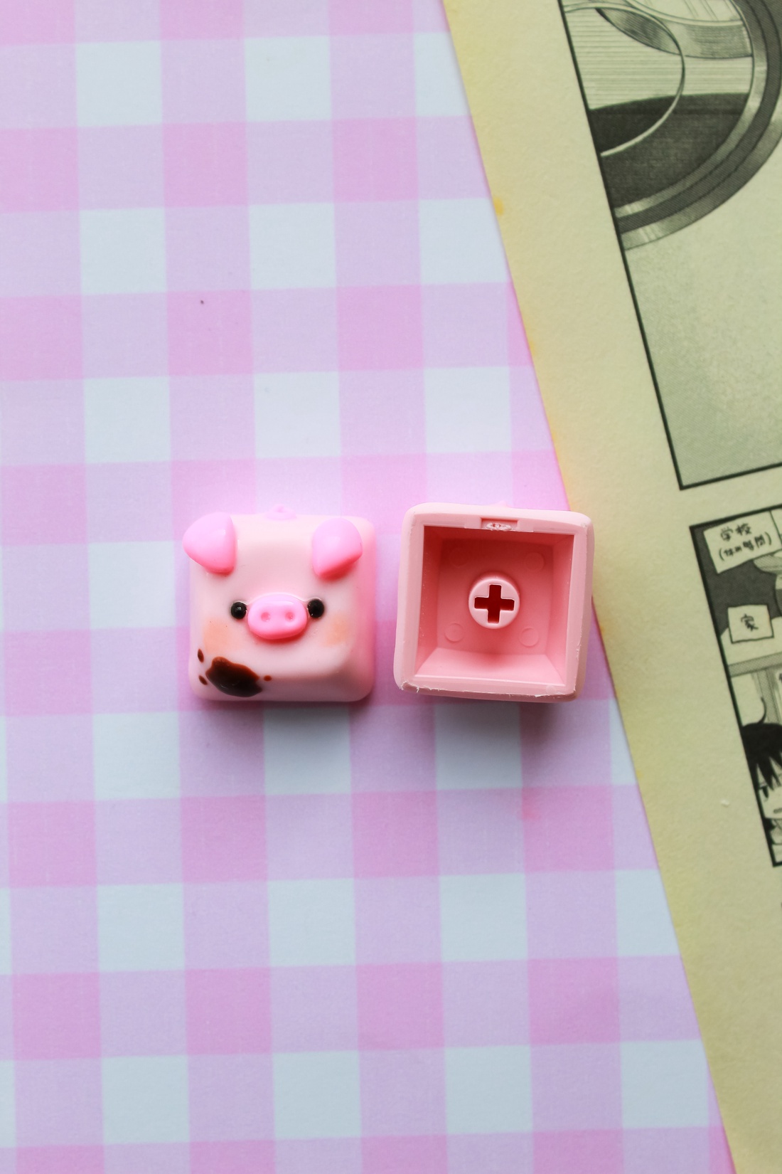Keycaps Purceluș  - accessorii și unelte - accesorii decorative - figurine - Artynos.ro