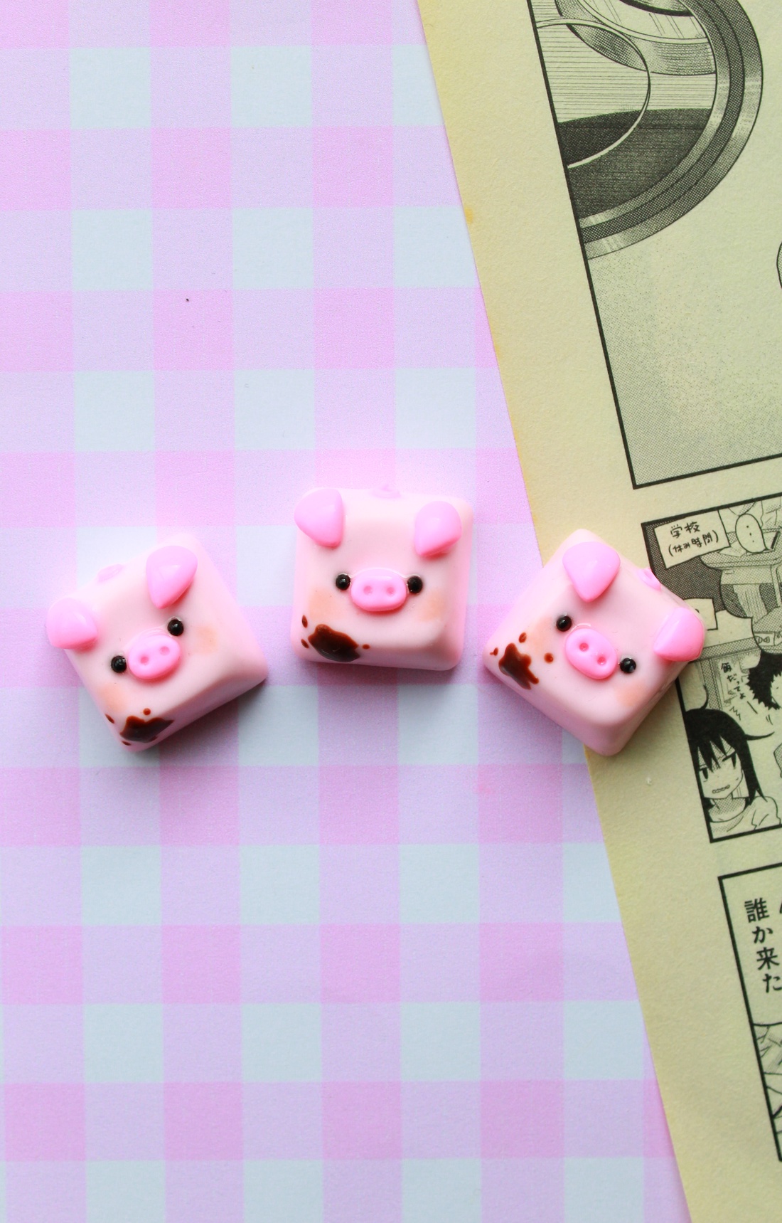 Keycaps Purceluș  - accessorii și unelte - accesorii decorative - figurine - Artynos.ro