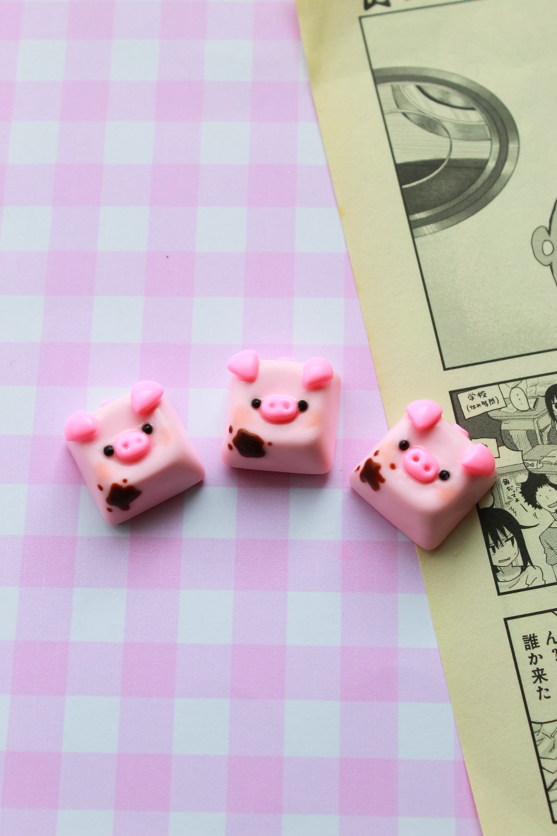 Keycaps Purceluș  - accessorii și unelte - accesorii decorative - figurine - Artynos.ro