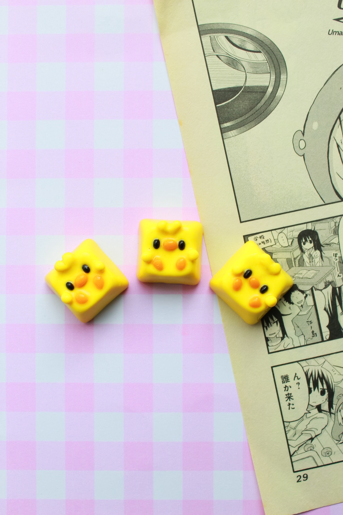 Keycaps Puișor  - accessorii și unelte - accesorii decorative - figurine - Artynos.ro