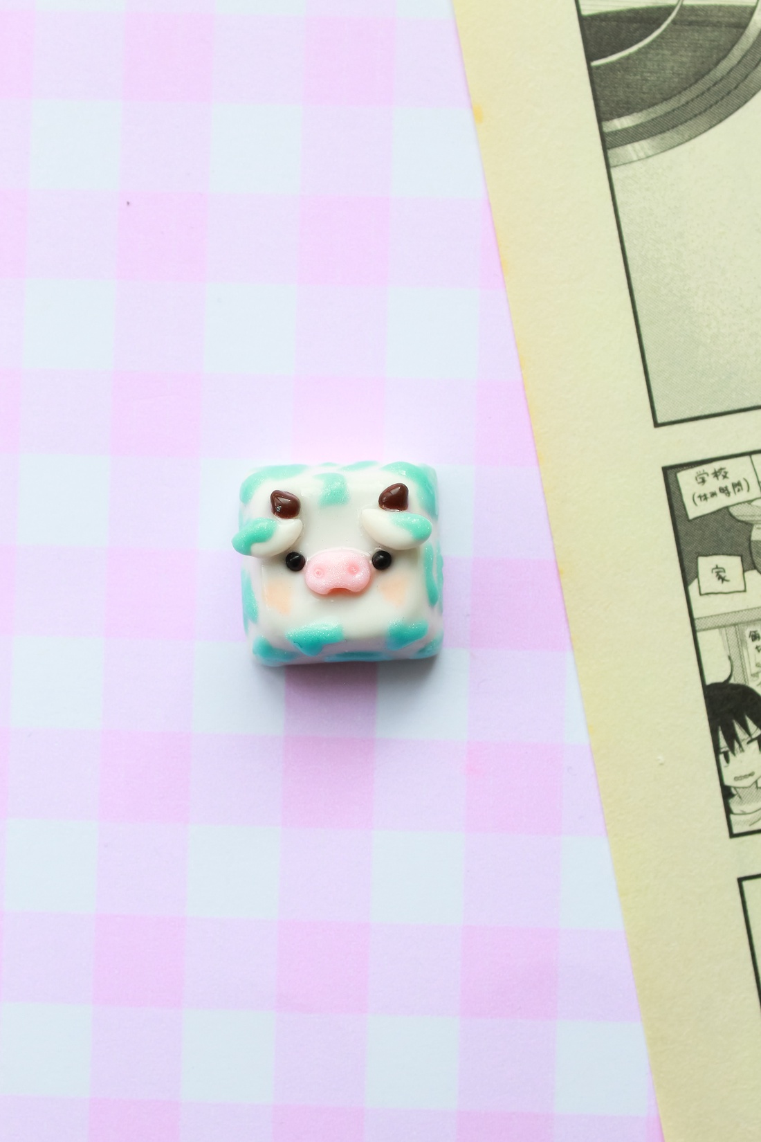 Keycaps Văcuțe afine - accessorii și unelte - accesorii decorative - figurine - Artynos.ro