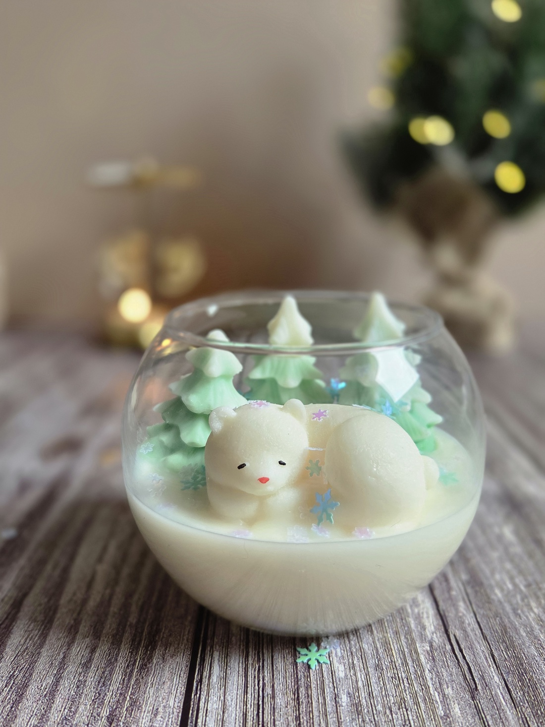 Lumanare Polar Dream - crăciun - decorațiuni de crăciun de casă - lumânări parfumate de crăciun - Artynos.ro