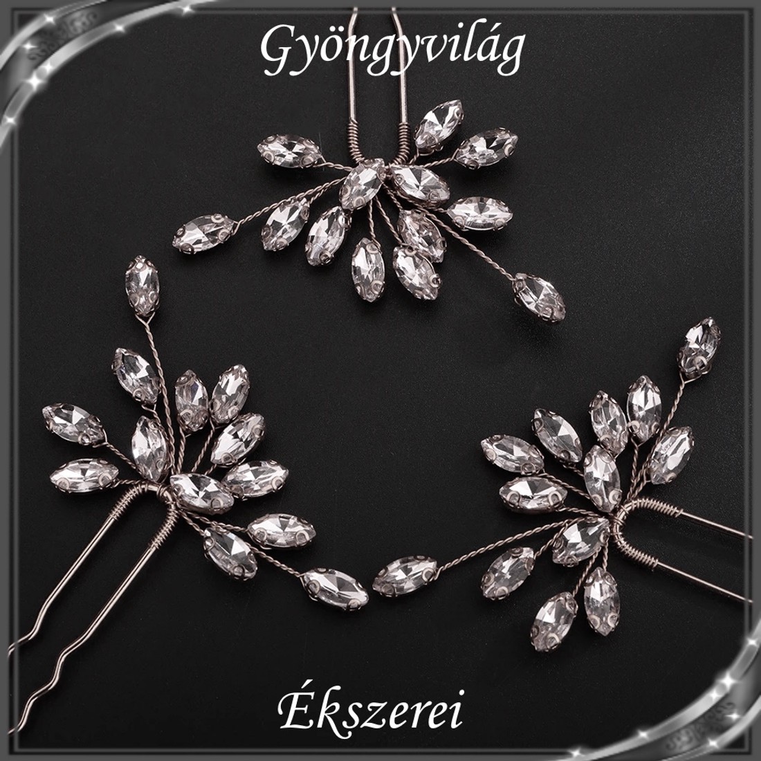 Bijuterii, ornamente de păr, catarame de păr: nuntă, mireasă, ornamente de păr casual S-H-TŰ06e esz 3db - - Artynos.ro Bijuterii, ornamente de păr, catarame de păr: nuntă, mireasă, ornamente de păr casual S-H-TŰ06e esz 3db - - Artynos.ro