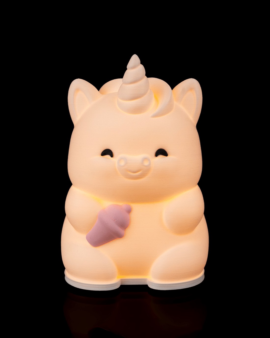 UniGlow � Lampa decorativă drăguță în formă de unicorn, cu LED-uri cu lumină caldă -  - Artynos.ro
