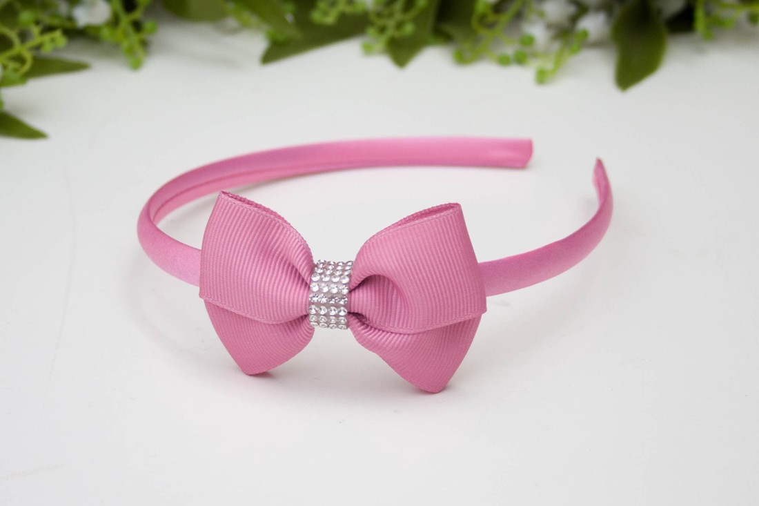 Masnis bentiță de păr - Raspberry Pink - îmbrăcăminte și modă - accesorii păr - bandă de păr și agrafe păr - Artynos.ro
