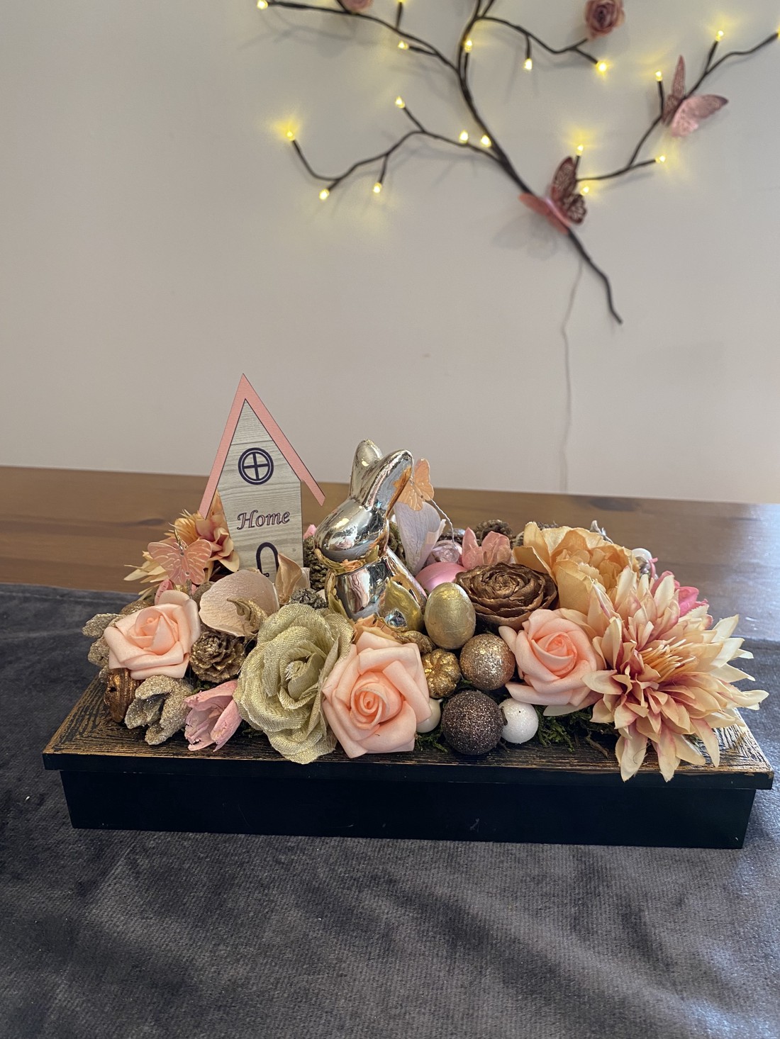 Decorațiuni florale de Paște pentru masă  -  - Artynos.ro