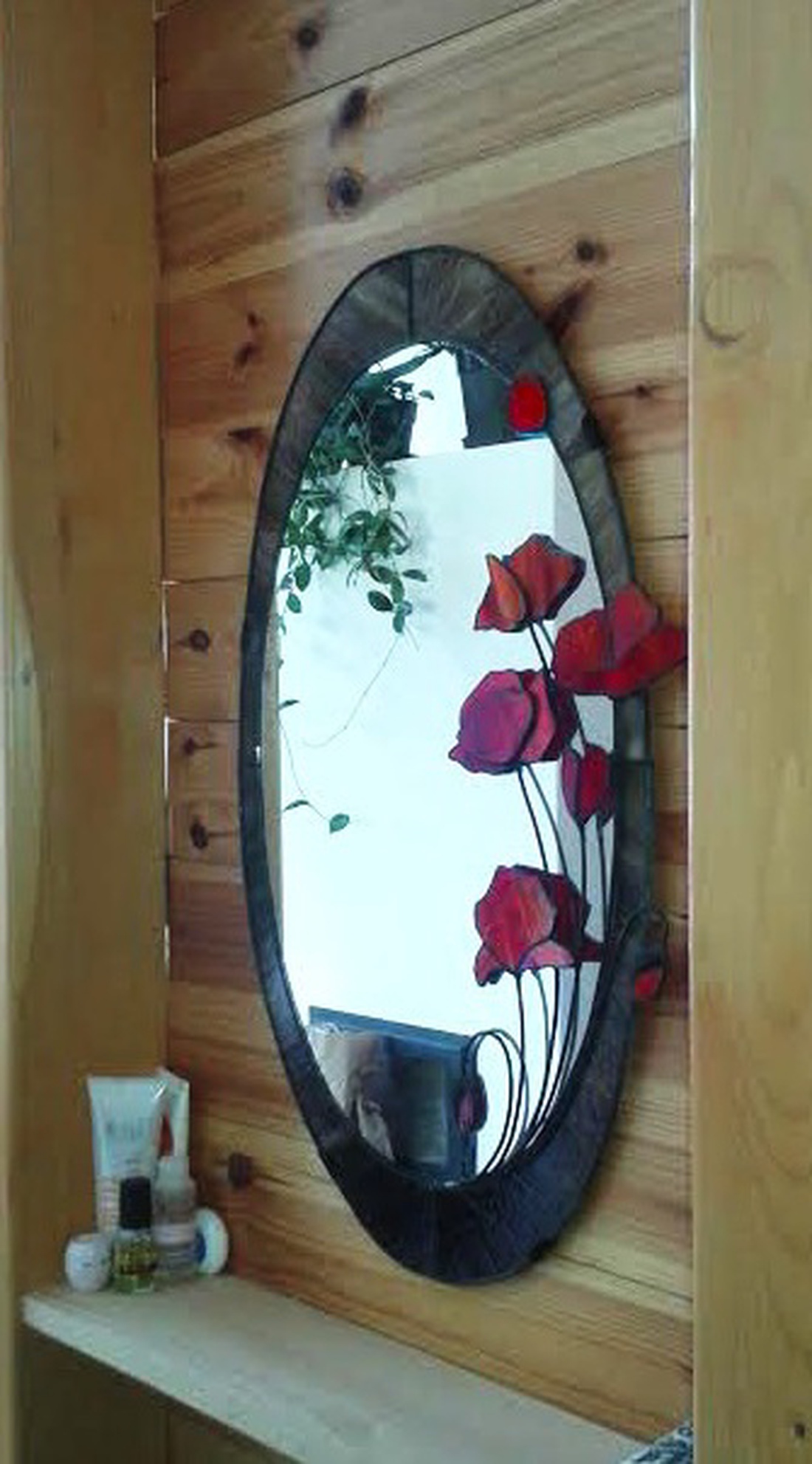 3D mirror with poppies - casă & stil de viață - accesorii pentru decorat casa - oglinzi perete, oglinzi decor - Artynos.ro 3D mirror with poppies - casă & stil de viață - accesorii pentru decorat casa - oglinzi perete, oglinzi decor - Artynos.ro