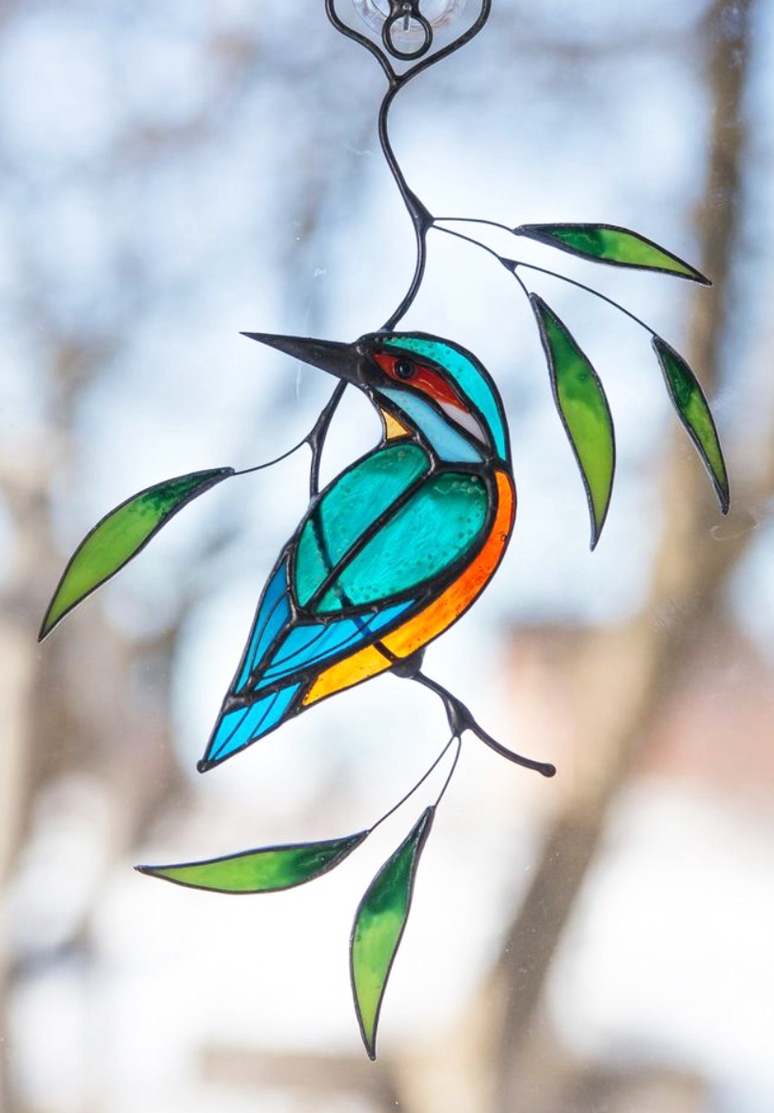 Decorațiuni pentru ferestre Kingfisher - casă & stil de viață - accesorii pentru decorat casa - decorațiuni de pereți, decorațiuni suspendate - decorațiuni suspendate - Artynos.ro