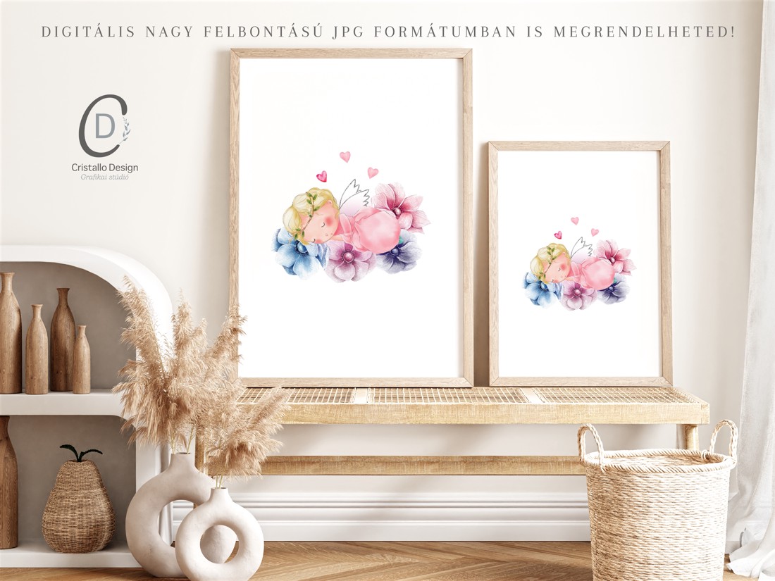 Decal de perete zână de primăvară, poster, decorare cameră copii -  - Artynos.ro