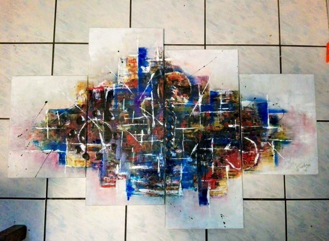 Tablou abstract Altfel, tehnica mixta - arte vizuale și accesorii - picturi - pictură acrilică - Artynos.ro Tablou abstract Altfel, tehnica mixta - arte vizuale și accesorii - picturi - pictură acrilică - Artynos.ro