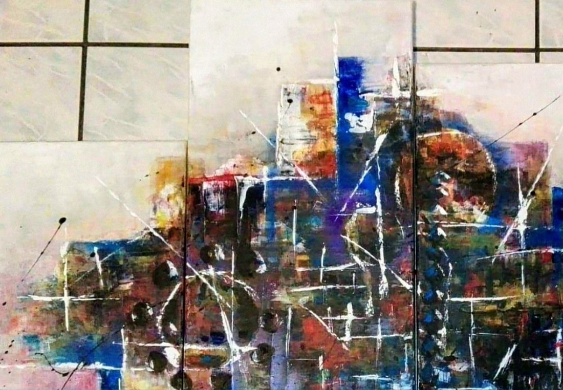 Tablou abstract Altfel, tehnica mixta - arte vizuale și accesorii - picturi - pictură acrilică - Artynos.ro Tablou abstract Altfel, tehnica mixta - arte vizuale și accesorii - picturi - pictură acrilică - Artynos.ro