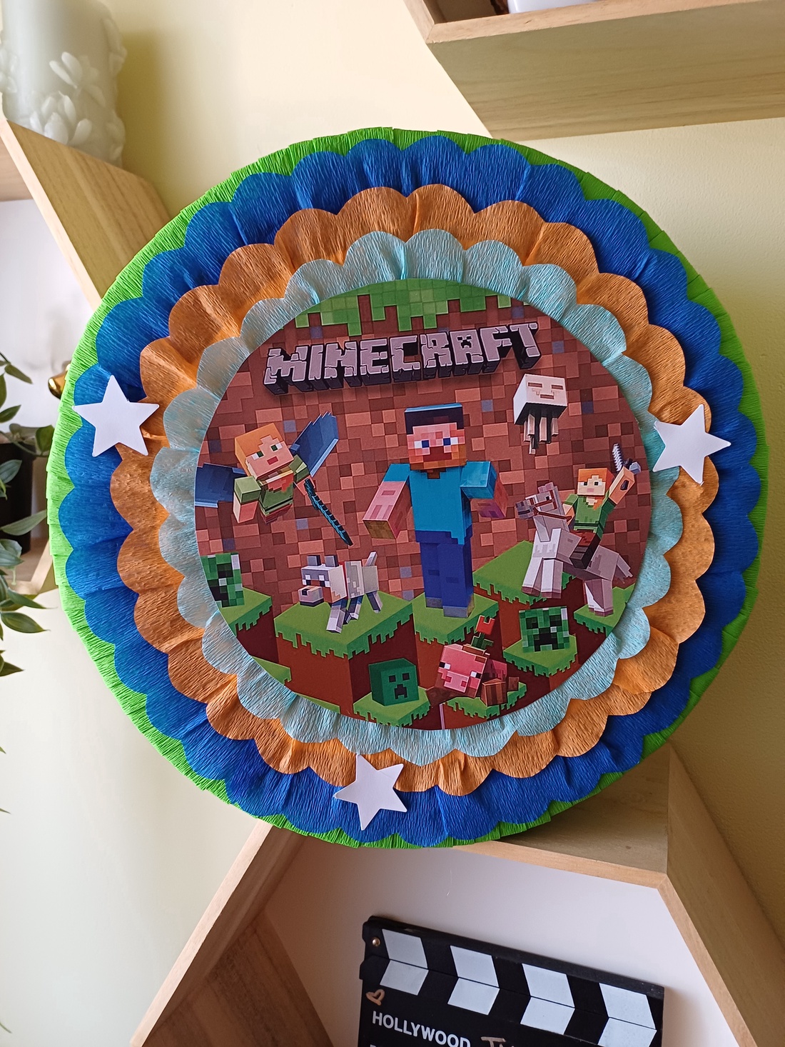Piñata pinata Minecraft piniata - jucării și echipamente pentru copii - jocuri de mișcare - Artynos.ro