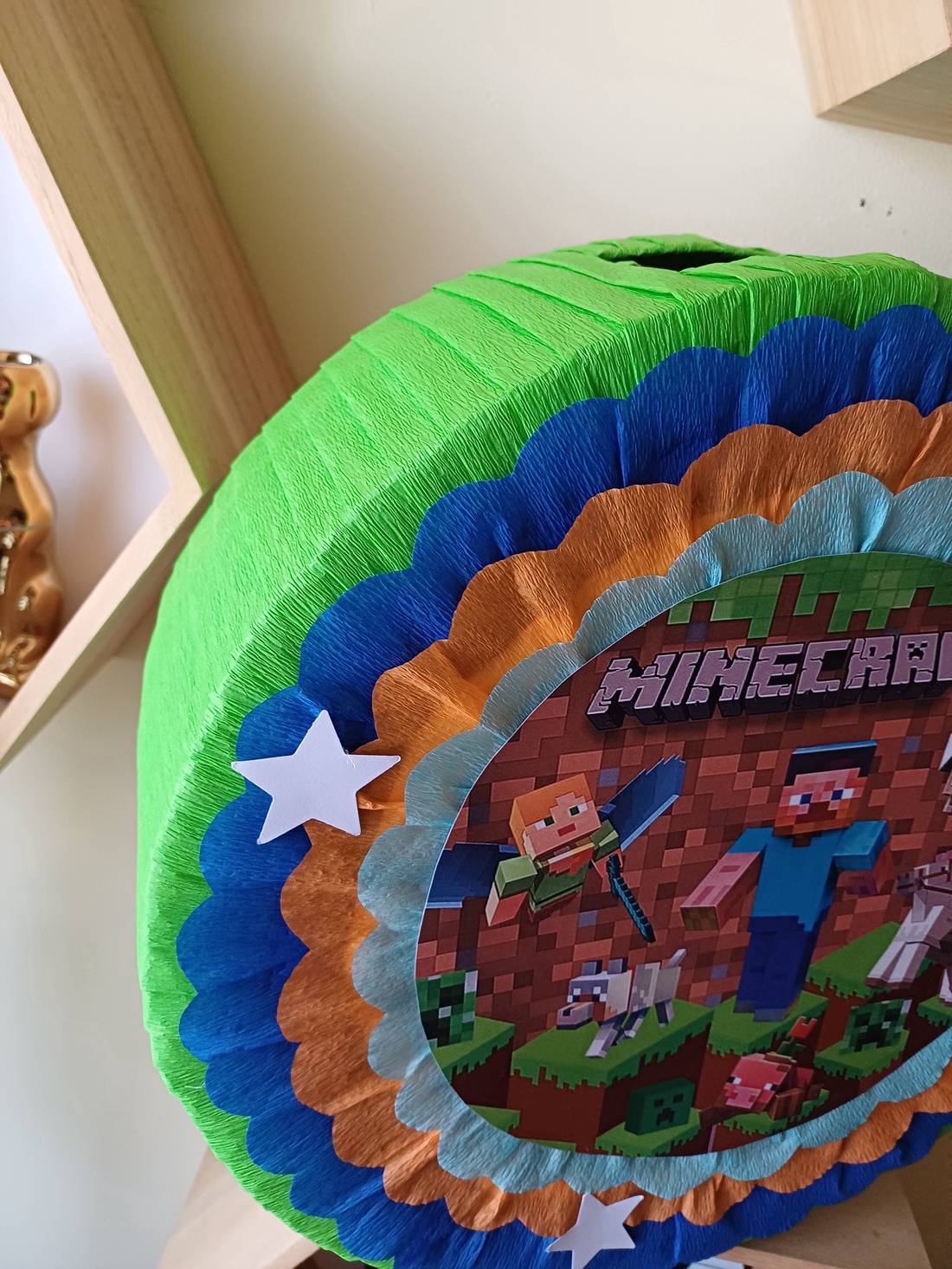 Piñata pinata Minecraft piniata - jucării și echipamente pentru copii - jocuri de mișcare - Artynos.ro