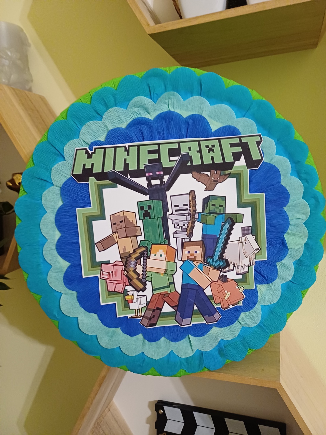 Piñata pinata piniata Minecraft  - jucării și echipamente pentru copii - jocuri de rol - Artynos.ro
