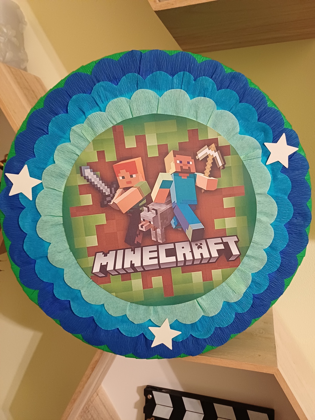 Piñata pinata piniata Minecraft  - jucării și echipamente pentru copii - jocuri de rol - Artynos.ro