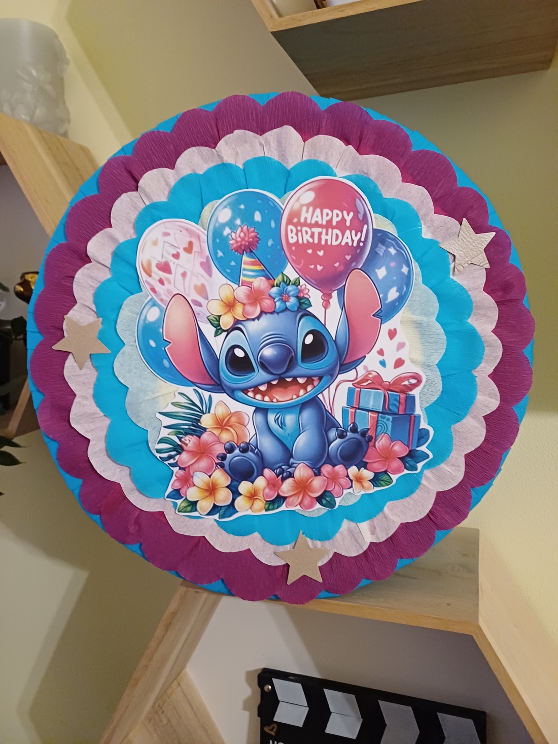 Piñata pinata piniata Stitch  - jucării și echipamente pentru copii - jocuri de rol - Artynos.ro