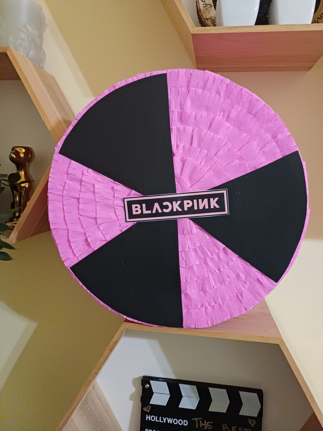 Piñata pinata piniata Black Pink - jucării și echipamente pentru copii - jocuri de mișcare - Artynos.ro