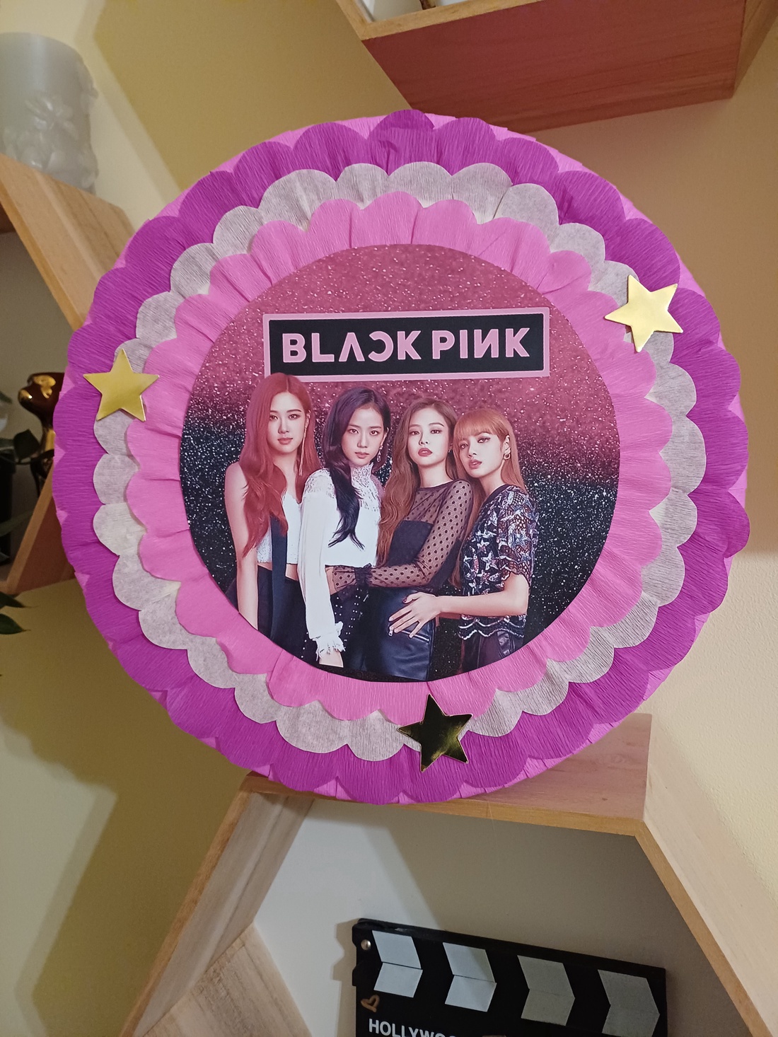 Piñata pinata piniata Black Pink - jucării și echipamente pentru copii - jocuri de mișcare - Artynos.ro