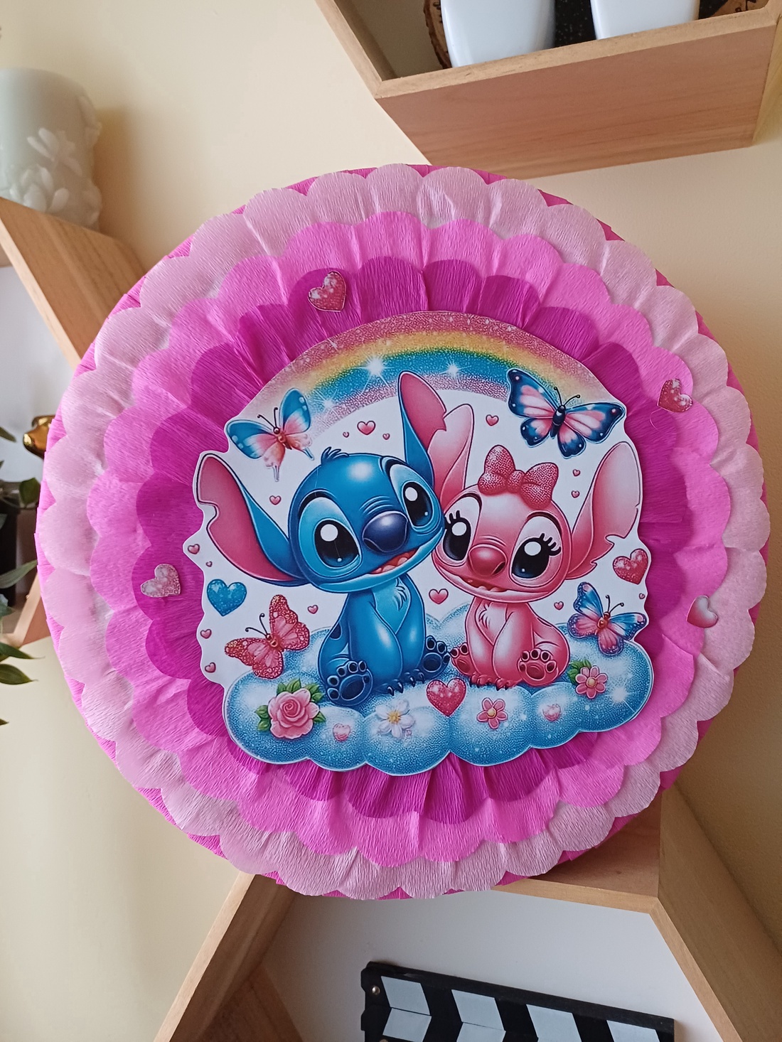 Piñata pinata piniata Stitch si Angel - jucării și echipamente pentru copii - jocuri de mișcare - Artynos.ro