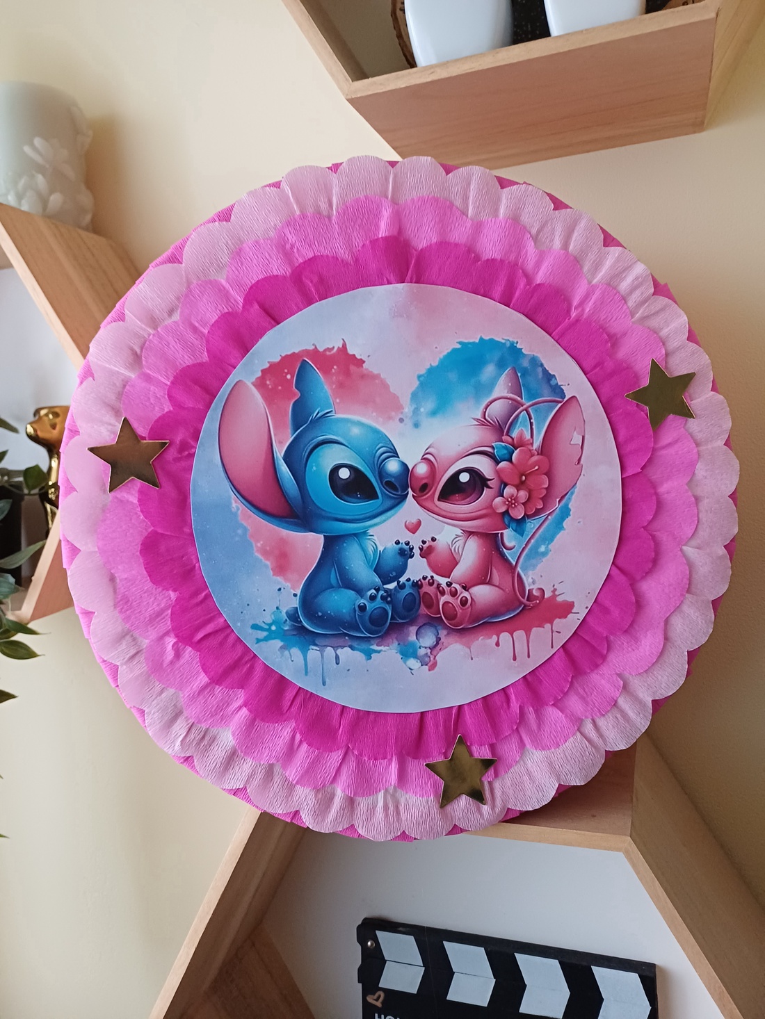 Piñata pinata piniata Stitch si Angel - jucării și echipamente pentru copii - jocuri de mișcare - Artynos.ro