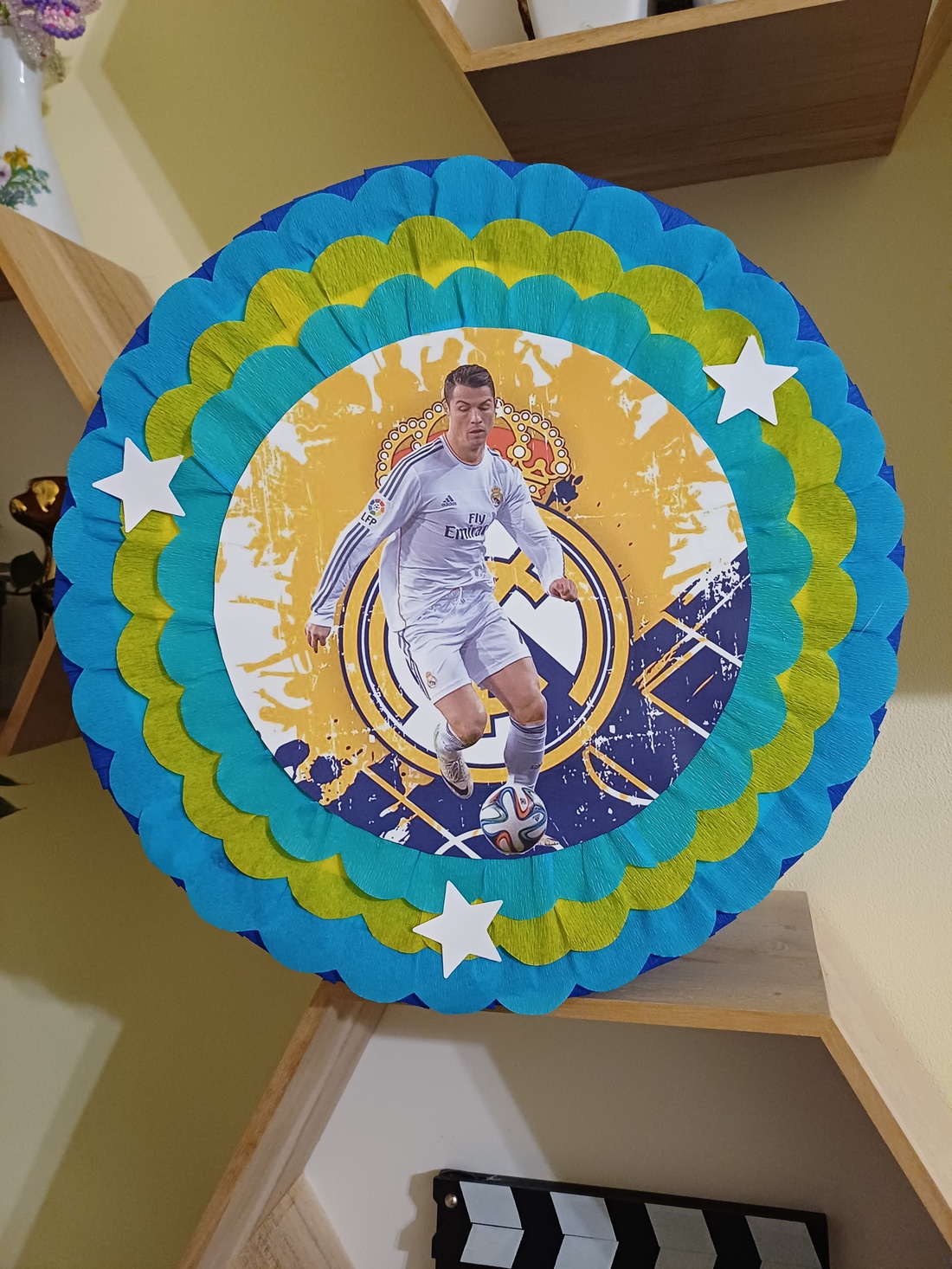 Pinata piniata fotbal Ronaldo  - jucării și echipamente pentru copii - jocuri de mișcare - Artynos.ro