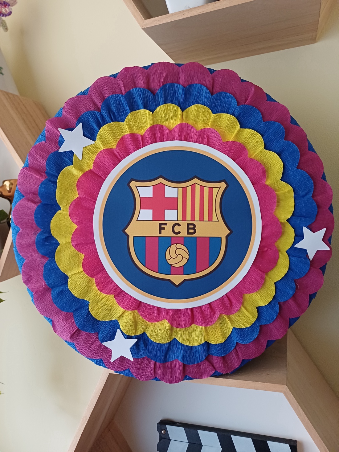 Piñata pinata piniata FCB fotbal  - jucării și echipamente pentru copii - jocuri de rol - Artynos.ro