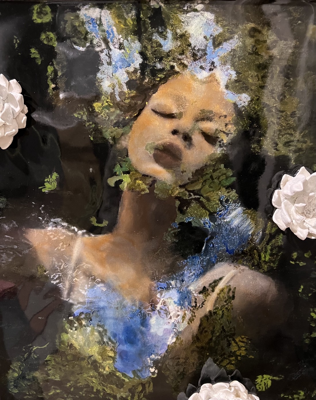 Pictură acrilică Tăcerea lui Rusalka -  - Artynos.ro
