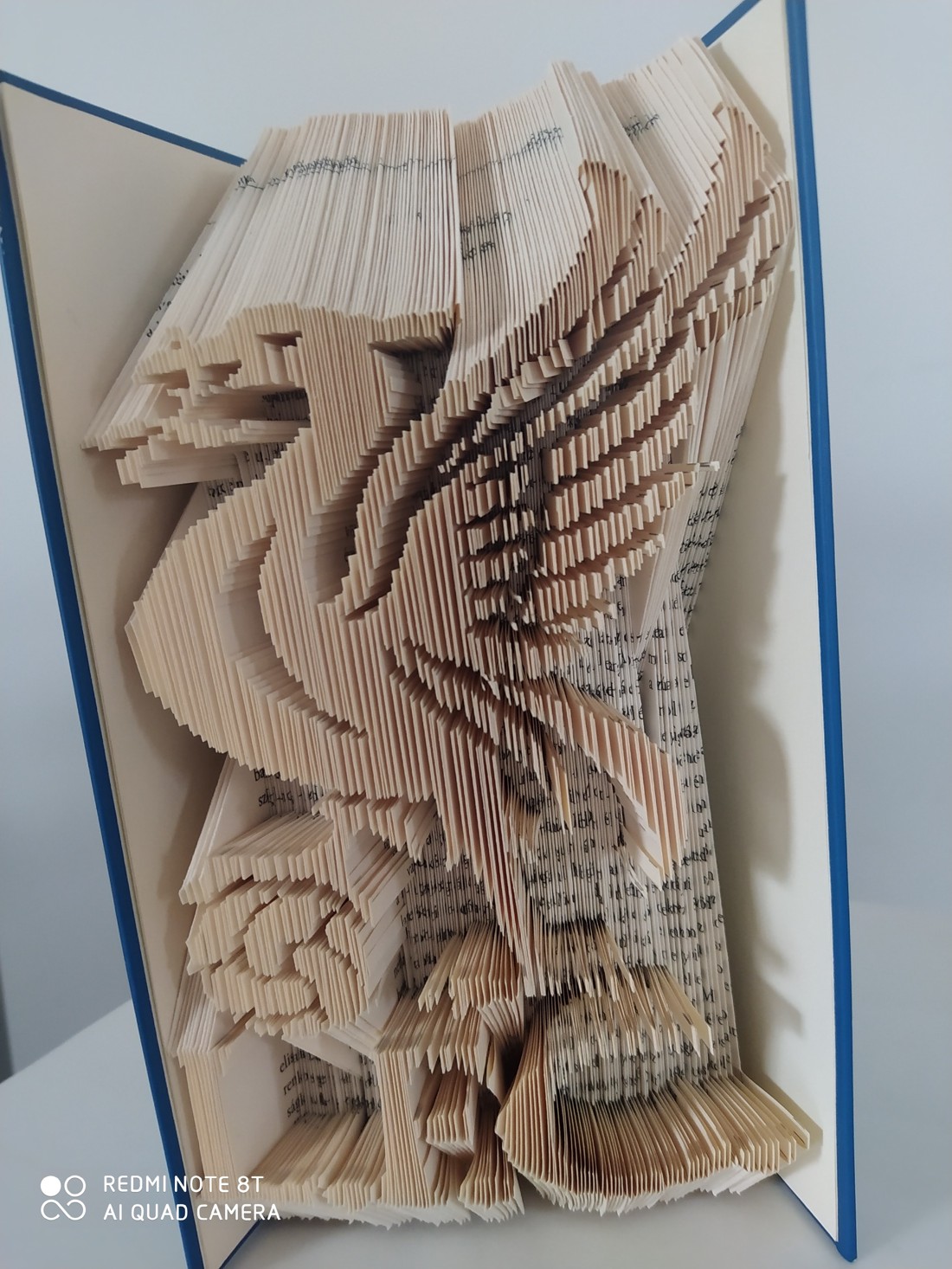 Liverpool FC echipa de fotbal logo-ul detaliu carte sculptura - casă & stil de viață - accesorii pentru decorat casa - decorațiuni de masă și decorațiuni pentru rafturi  - sculptură de carte, carte pliată - Artynos.ro