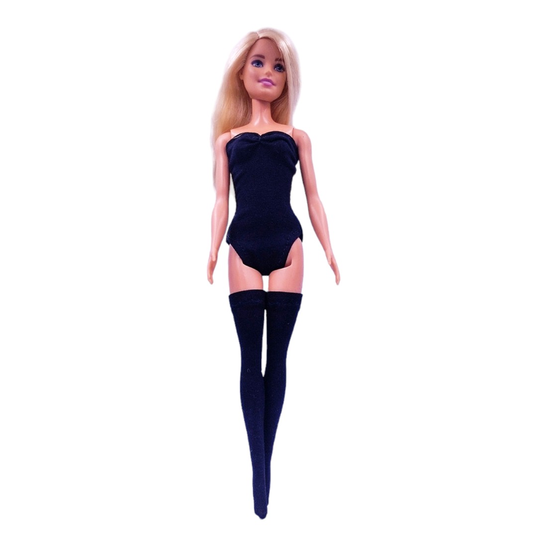 Body negru, rochie, costum de baie � îmbrăcăminte pentru păpuși de tip Barbie (a014fk) - jucării și echipamente pentru copii - jucării și accesorii pentru copii - haine de barbie - Artynos.ro