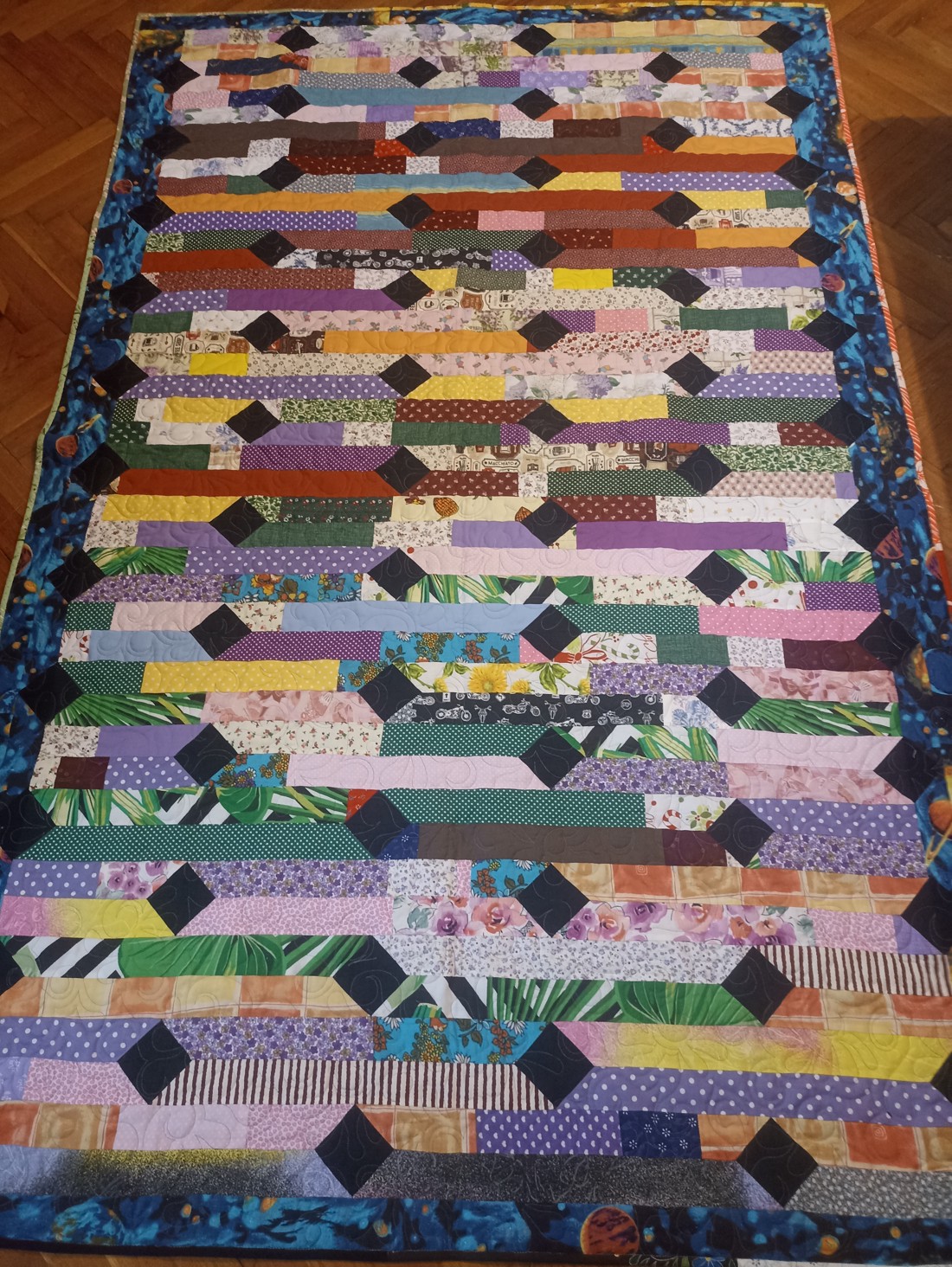 Zero deșeuri patchwork takaró -  - Artynos.ro