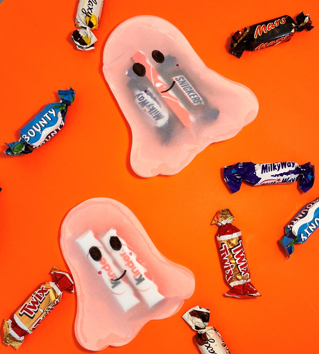 Halloween Candy Bag  2 pieces - casă & stil de viață - accesorii pentru decorat casa - halloween - tot ce ai nevoie pentru petrecere! - figurine halloween - Artynos.ro