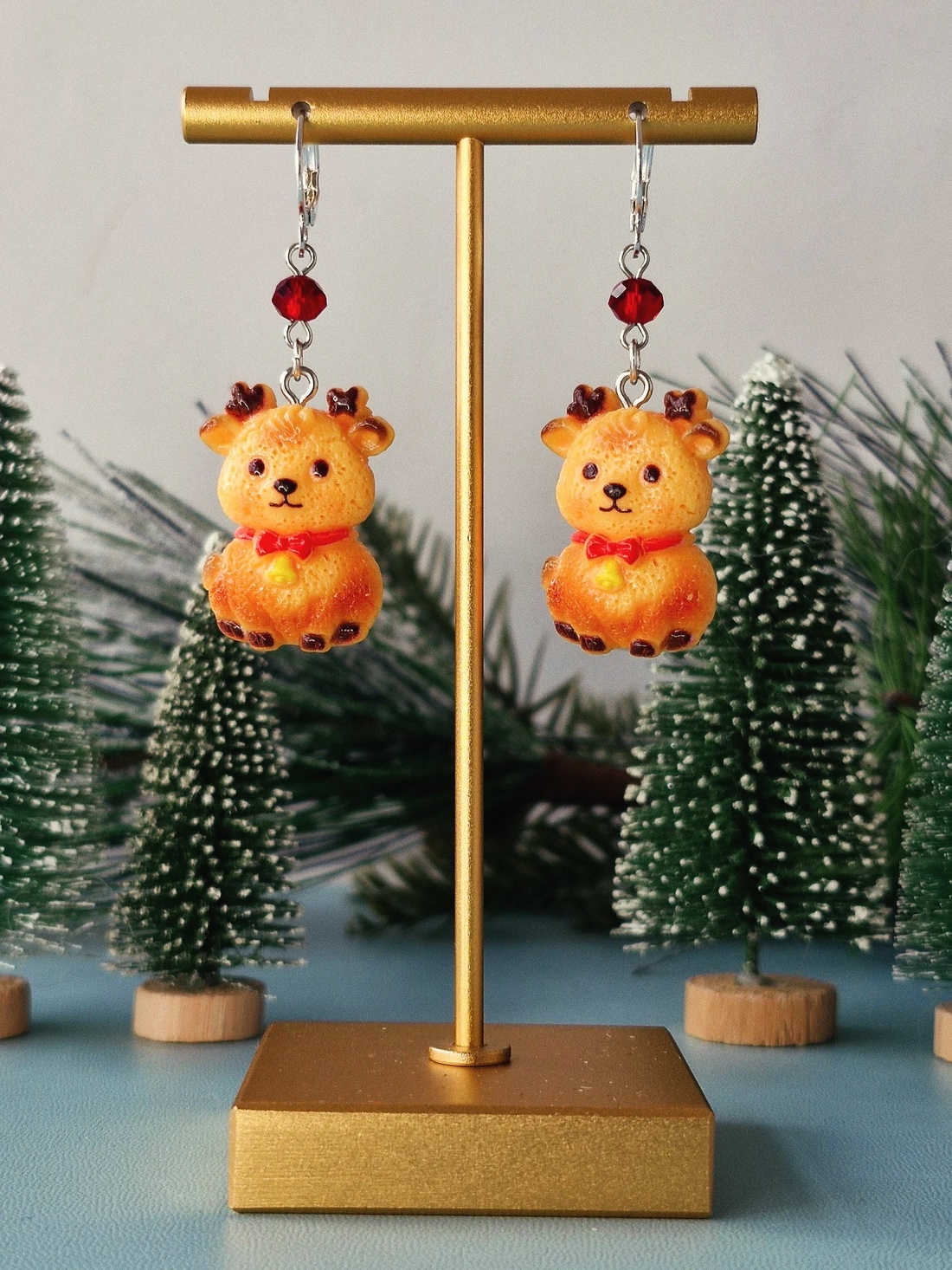 Cercei argint 925 cu reni  - crăciun - cadouri de moș crăciun - cadouri de moș crăciun - Artynos.ro