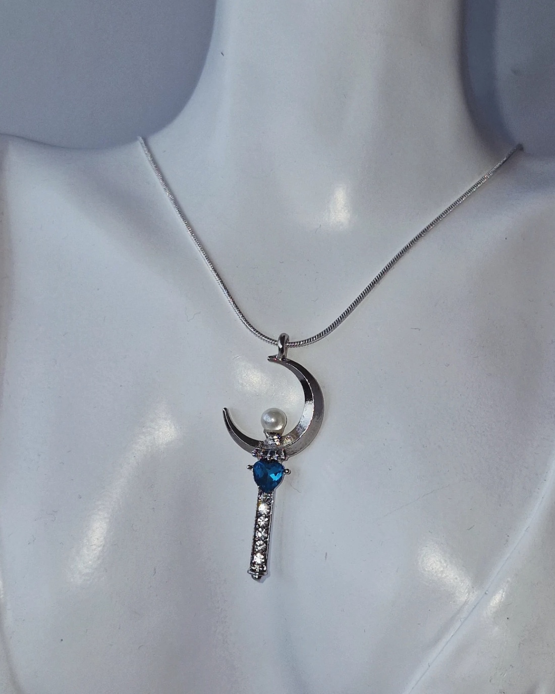 Set bijuterii Sailor Mercury placat cu argint 925 - bijuterii - seturi de bijuterii - Artynos.ro