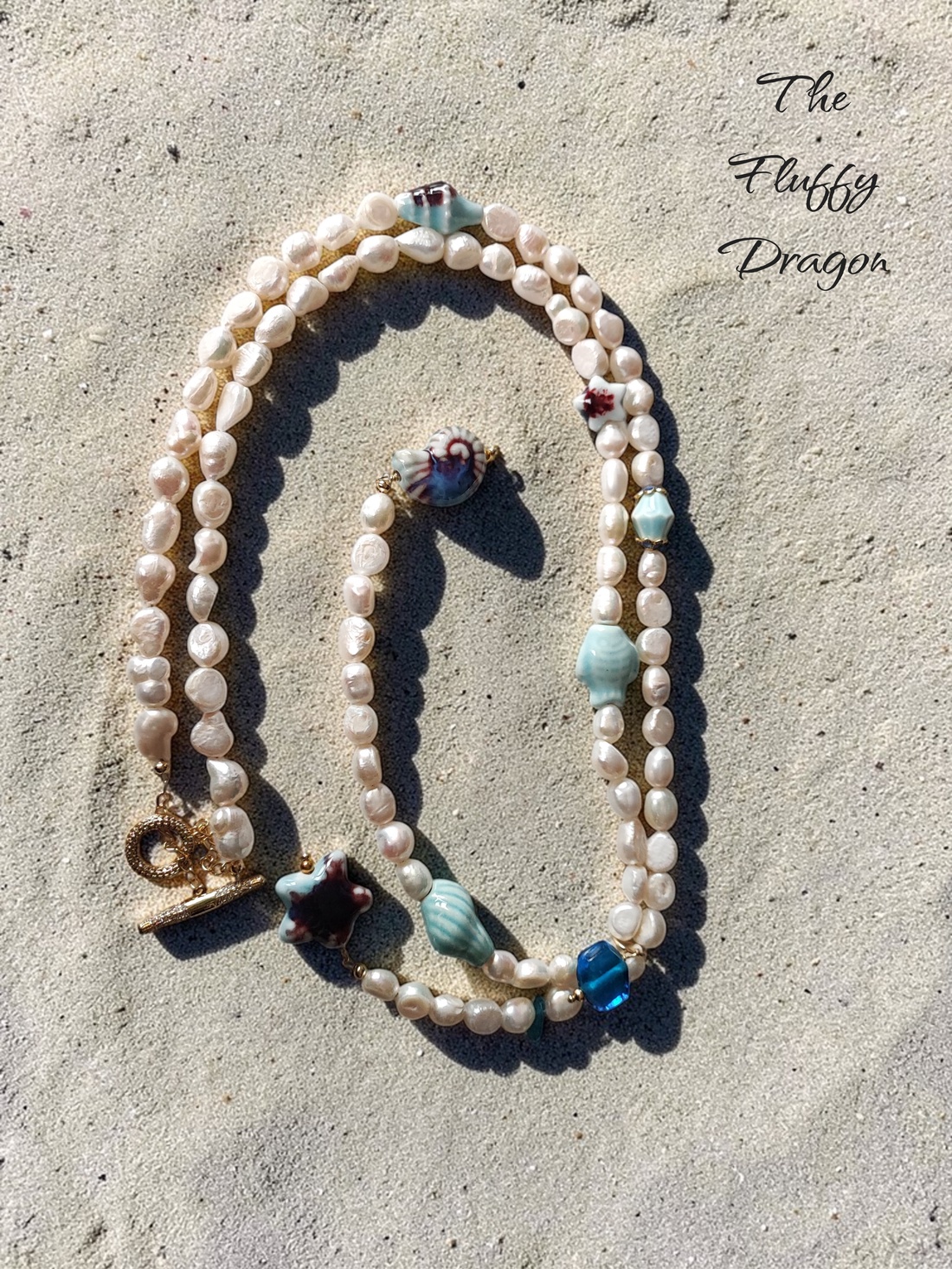 Colier lung din perle de cultura - bijuterii - coliere - coliere din perle - Artynos.ro