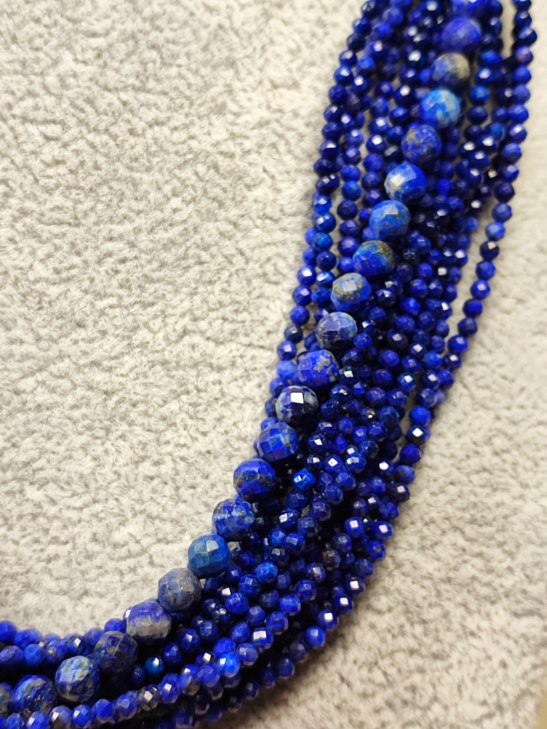 Set colier, bratara si cercei lapislazuli - bijuterii - seturi de bijuterii - Artynos.ro