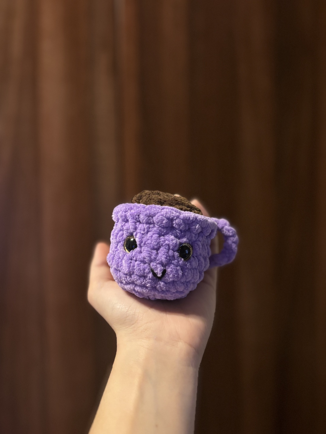 Cana de cafea crosetata - jucării și echipamente pentru copii - plușuri - figurine de pluș - Artynos.ro