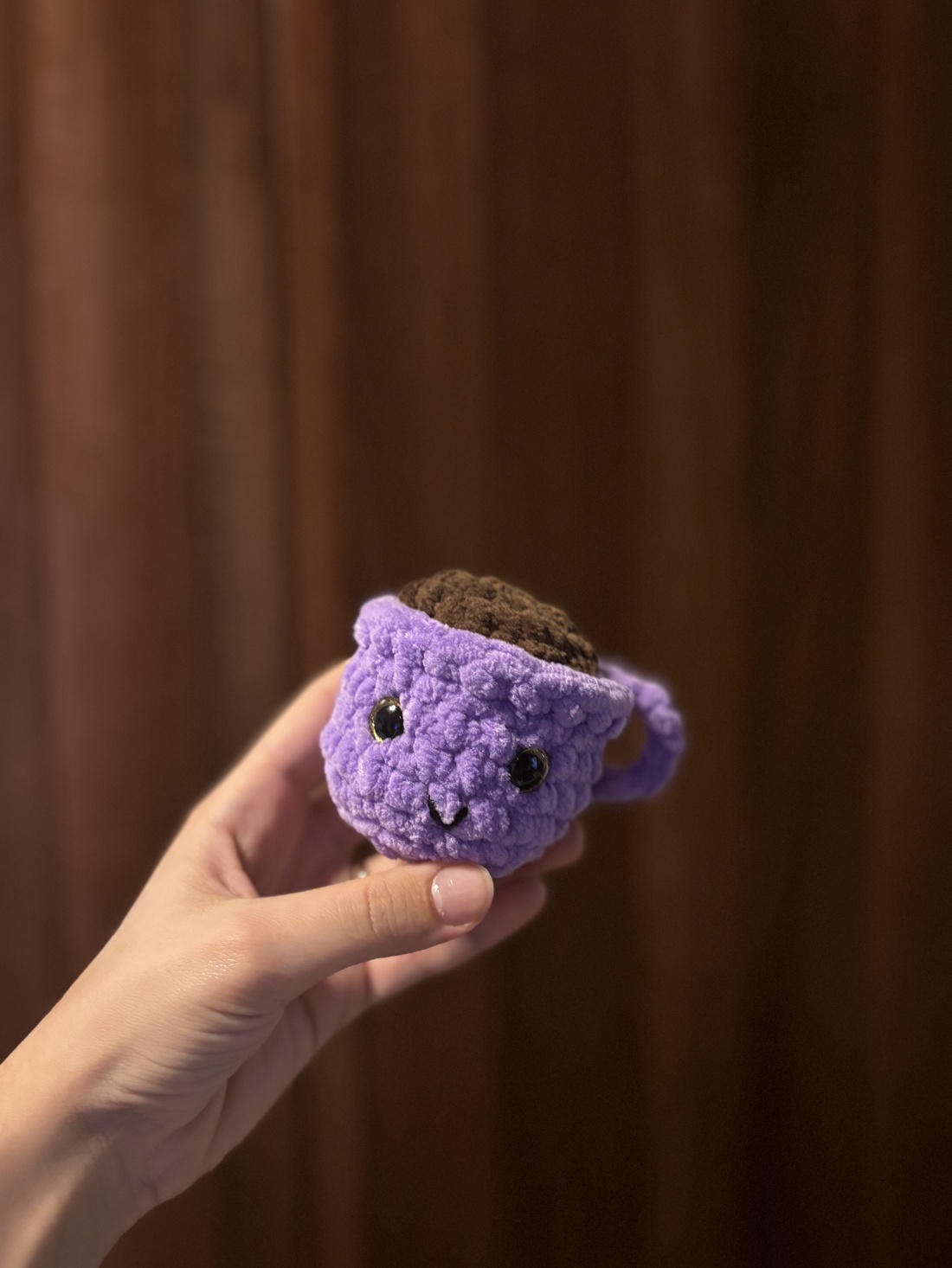 Cana de cafea crosetata - jucării și echipamente pentru copii - plușuri - figurine de pluș - Artynos.ro