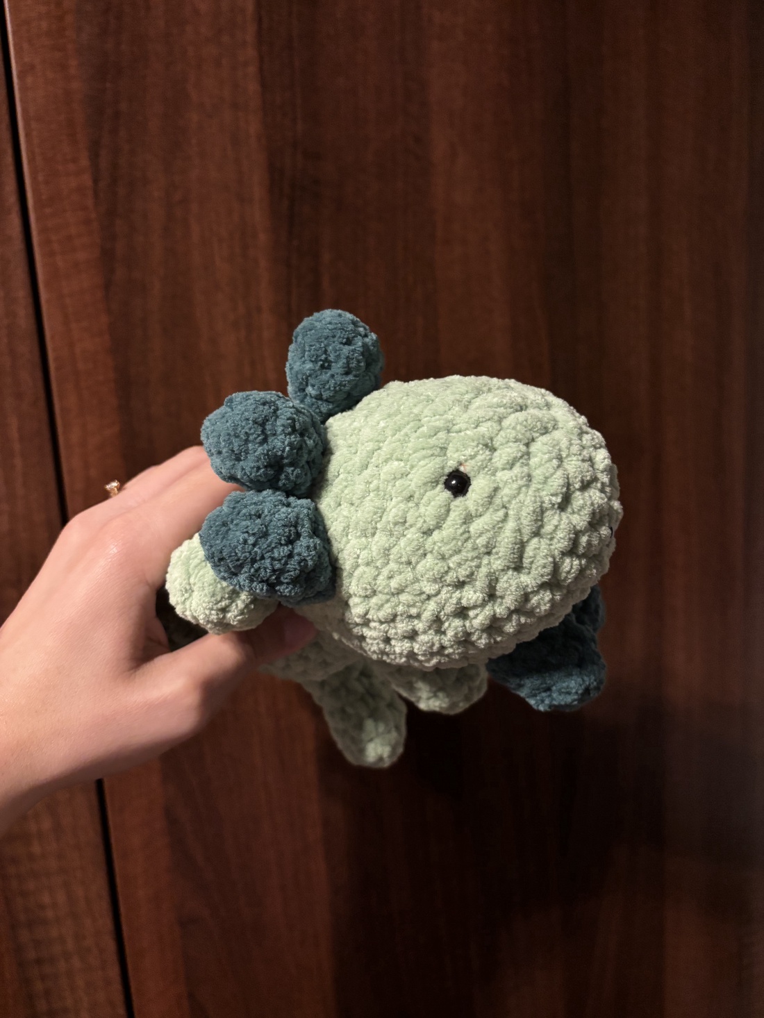 Axolotl croșetat  - jucării și echipamente pentru copii - plușuri - figurine de pluș - Artynos.ro