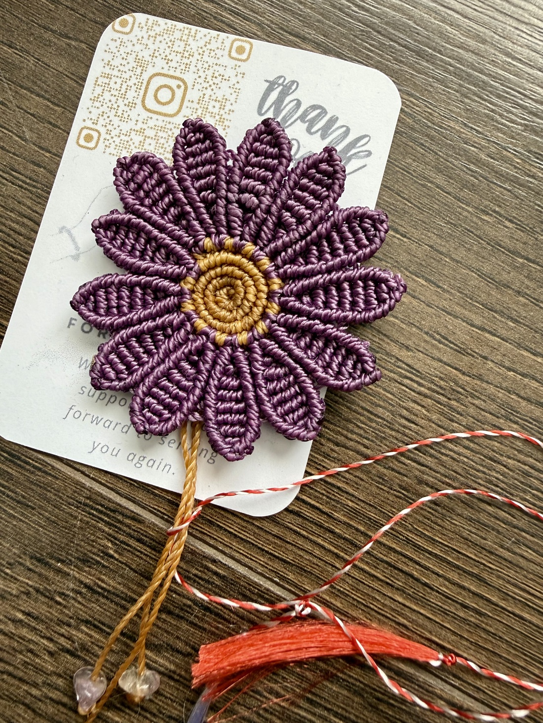 Broșă Mărțișor Floare de Primăvară - accessorii și unelte - broșă, cerc, încuietoare - Artynos.ro