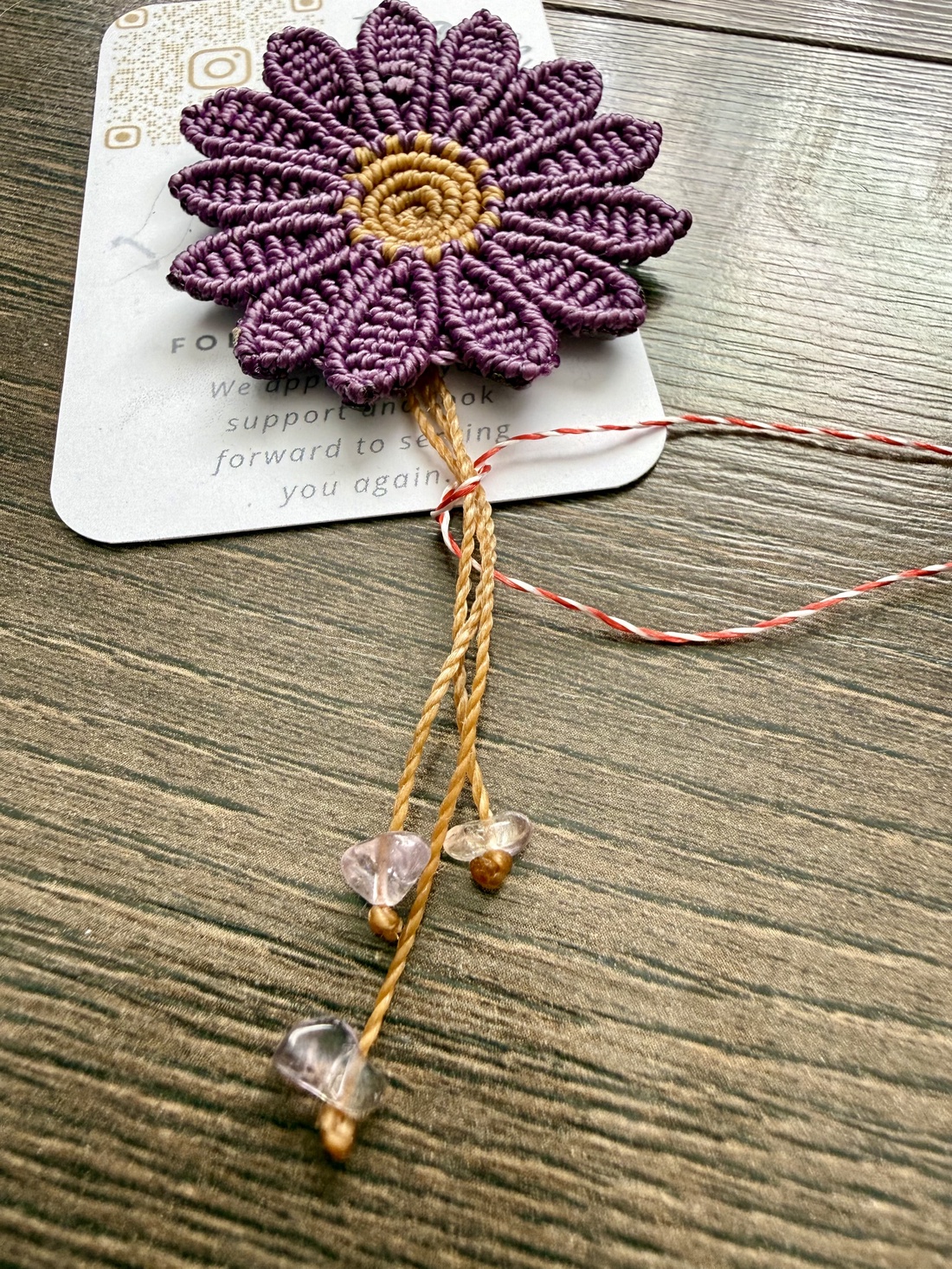 Broșă Mărțișor Floare de Primăvară - accessorii și unelte - broșă, cerc, încuietoare - Artynos.ro