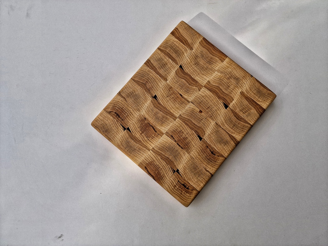 Tocator endgrain din stejar - casă & stil de viață - echipamente de bucătărie - accesorii de gătit - tocătoare - Artynos.ro