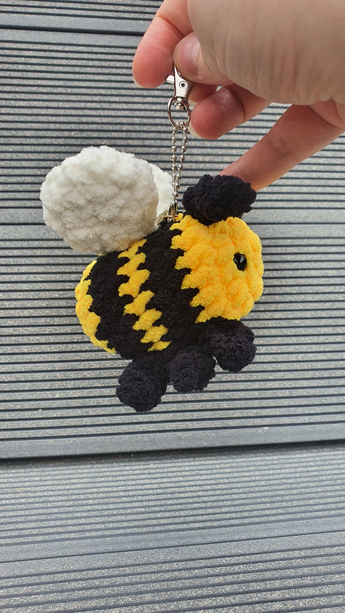 Albinuta de buzunar Breloc Crosetat - genți și portofele - accesorii genți - breloc - Artynos.ro