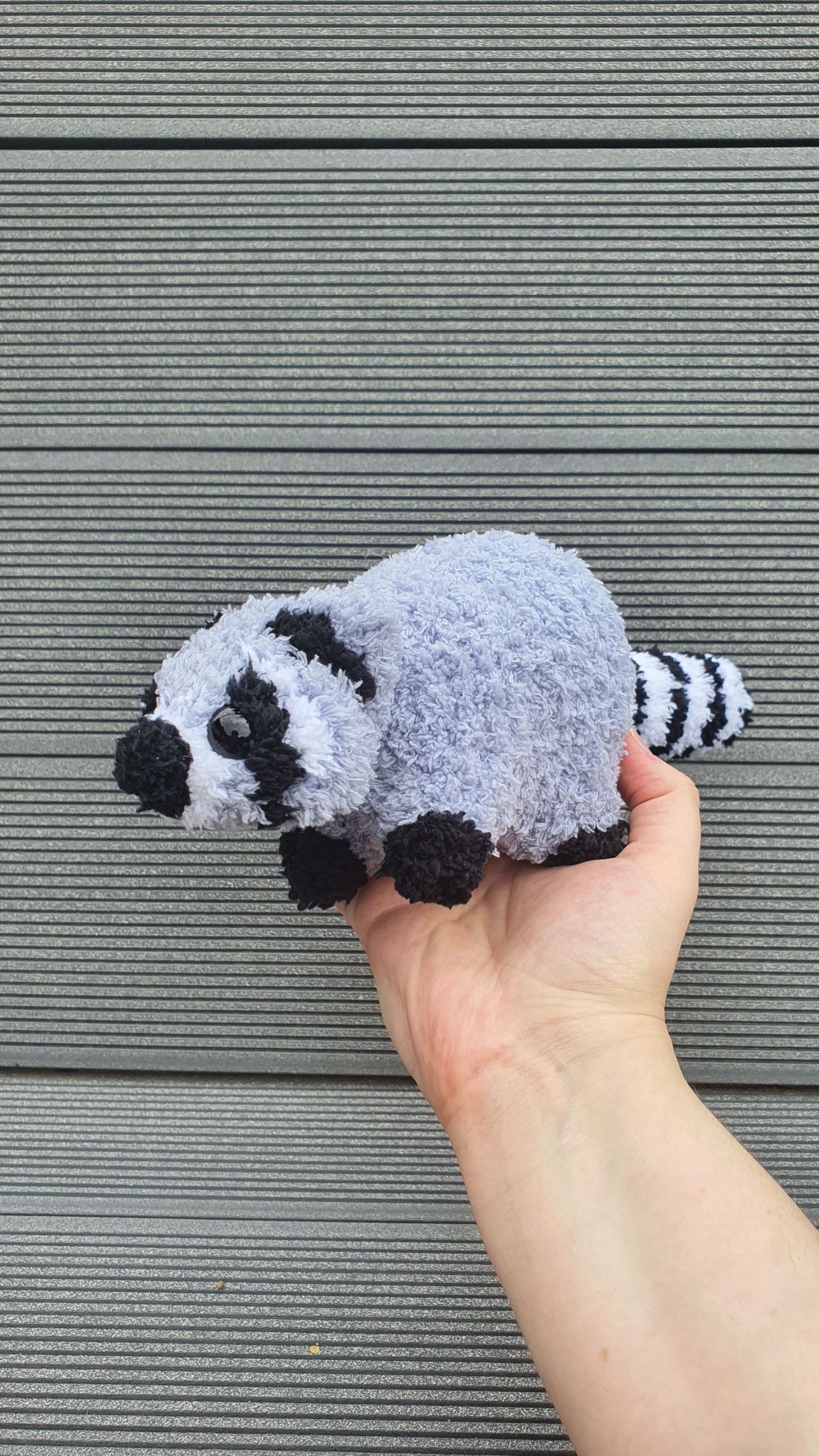 Raton pufos Crosetat - jucării și echipamente pentru copii - plușuri - păpușă croșetată, păpușă de pluș - Artynos.ro