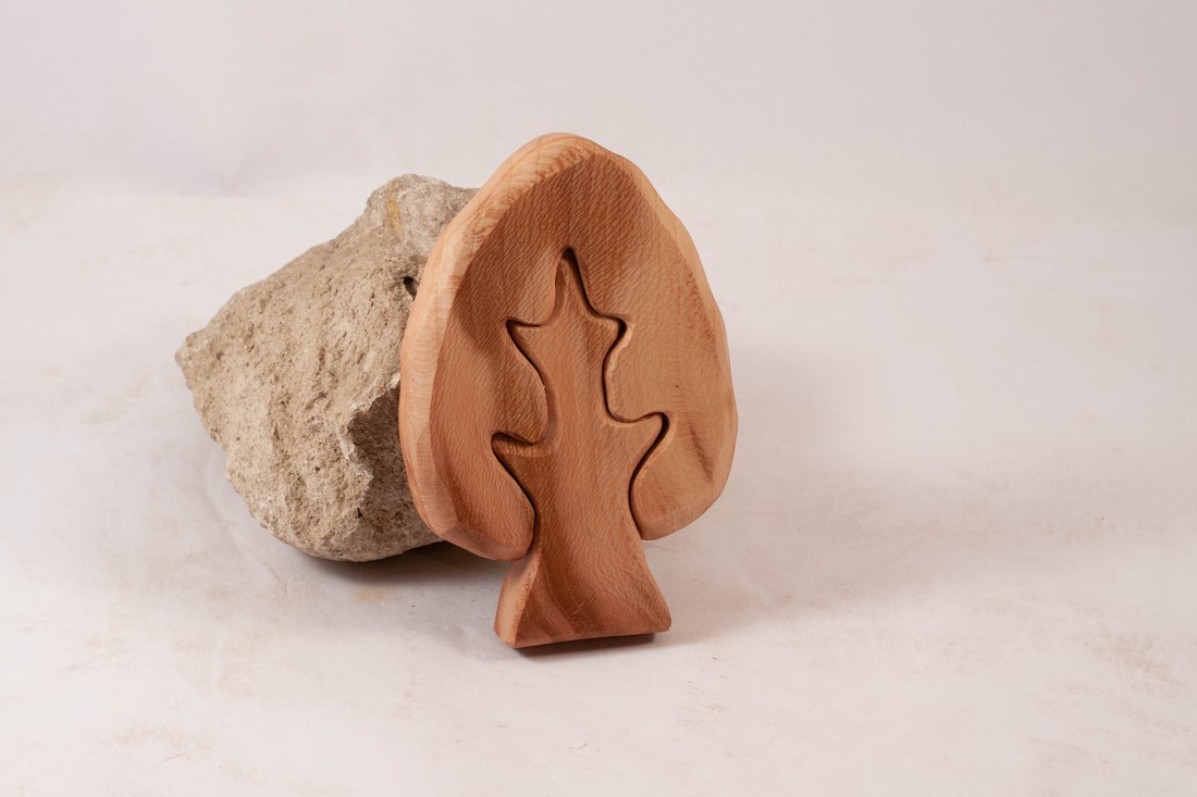  Copac din lemn, constructor din lemn, puzzle - jucării și echipamente pentru copii - puzzle, jocuri puzzle - puzzle din lemn - Artynos.ro