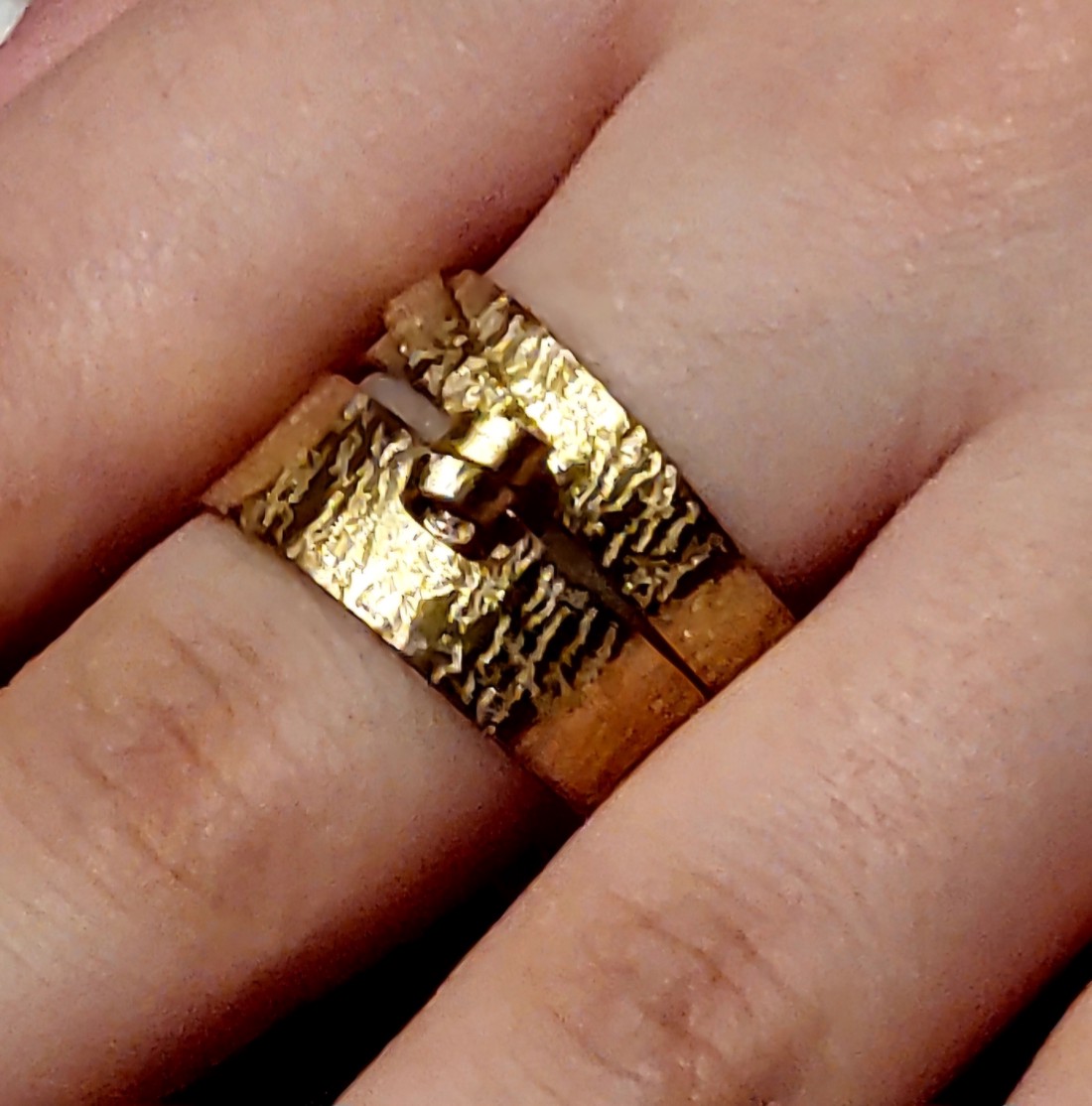 Inel unic, cu design special, din alamă -  - Artynos.ro Inel unic, cu design special, din alamă -  - Artynos.ro