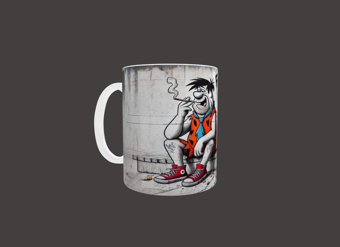 Cană Flintstoned Wilma si Fred în versiune urbană - casă & stil de viață - accesorii pentru echipamente de bucătărie - accesorii de servire - căni - Artynos.ro Cană Flintstoned Wilma si Fred în versiune urbană - casă & stil de viață - accesorii pentru echipamente de bucătărie - accesorii de servire - căni - Artynos.ro
