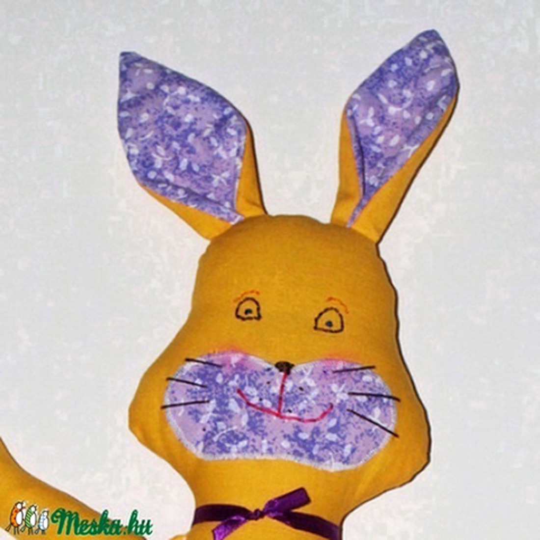 galben-violet iepuraș fată iepure textile figurină - - Artynos.ro galben-violet iepuraș fată iepure textile figurină - - Artynos.ro
