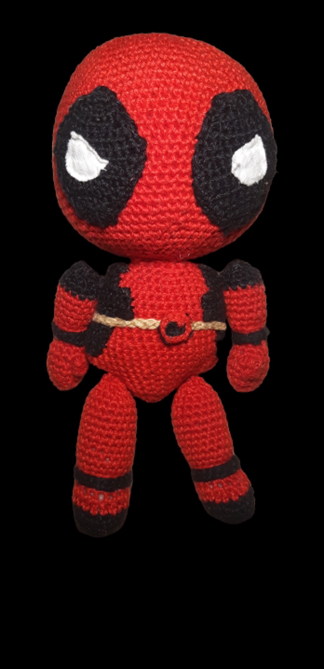 Supererou, Dead-pool amigurumi -  - Artynos.ro
