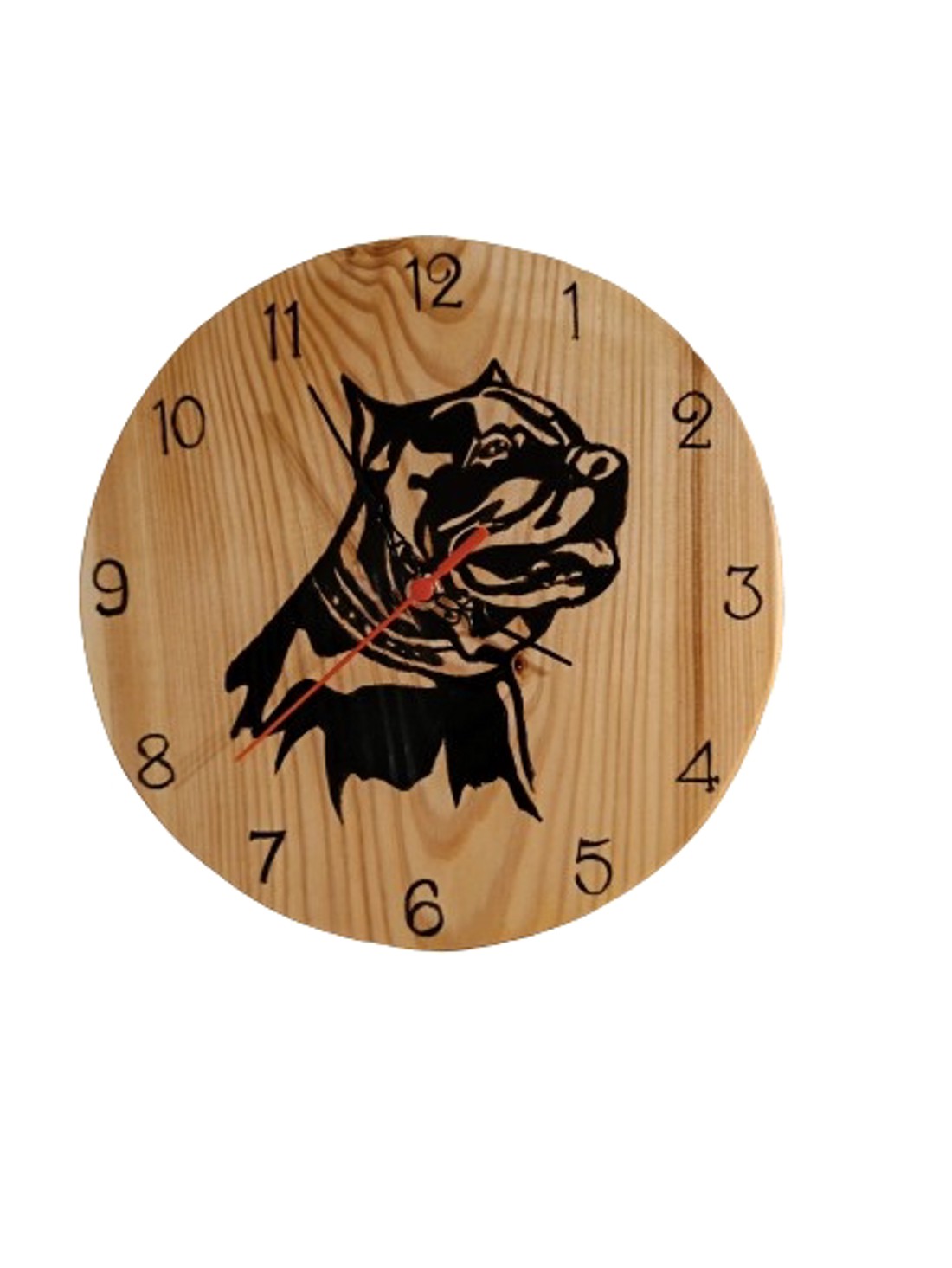 Craft ceas de perete decorat cu siluetă câine - - Artynos.ro Craft ceas de perete decorat cu siluetă câine - - Artynos.ro
